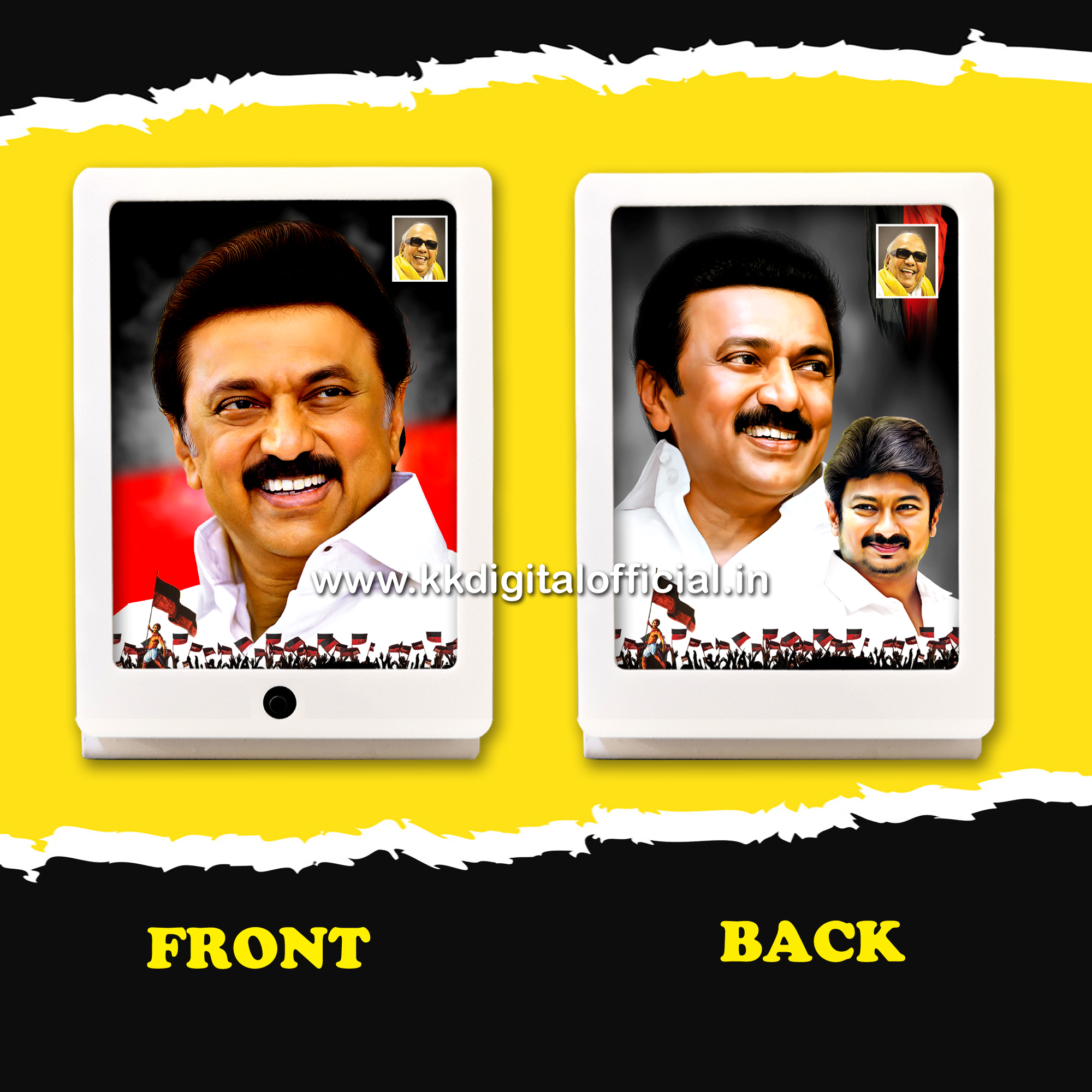 DMK - Dravida Munnetra Kazhagam, Dashboard LED